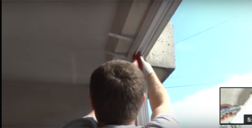 Мойка алюминиевых балконных рам